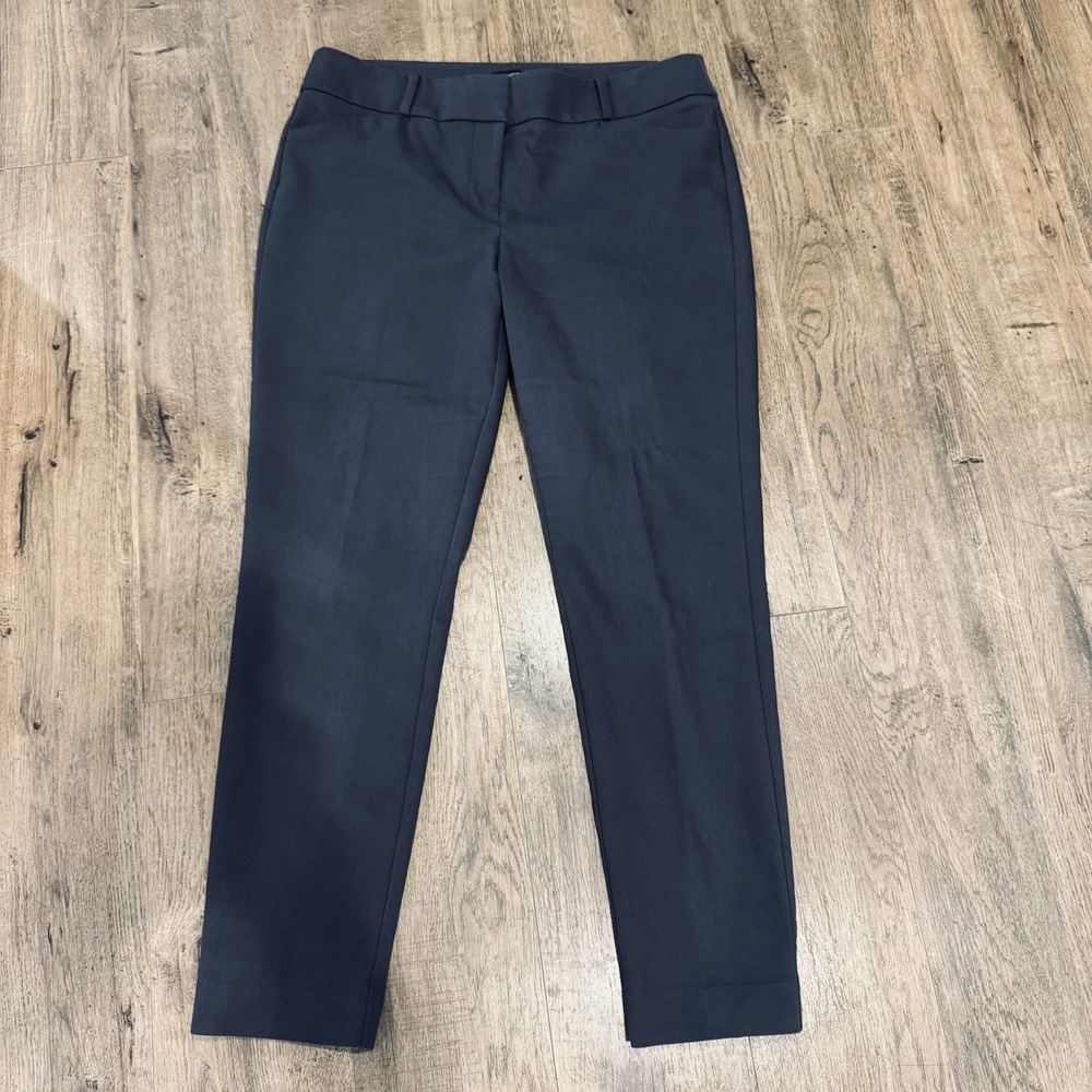 LOFT Women's Dress Plants charcoal Solid Size 8 Regular Pants